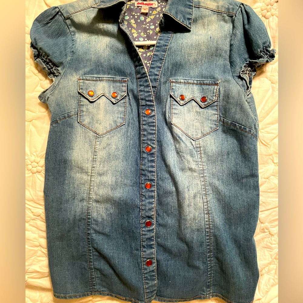 Denim shirt